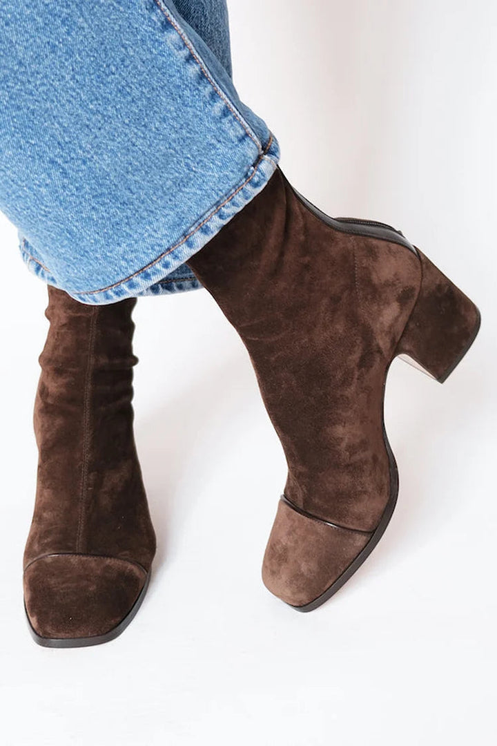 Clara | Suede Ankle Boots