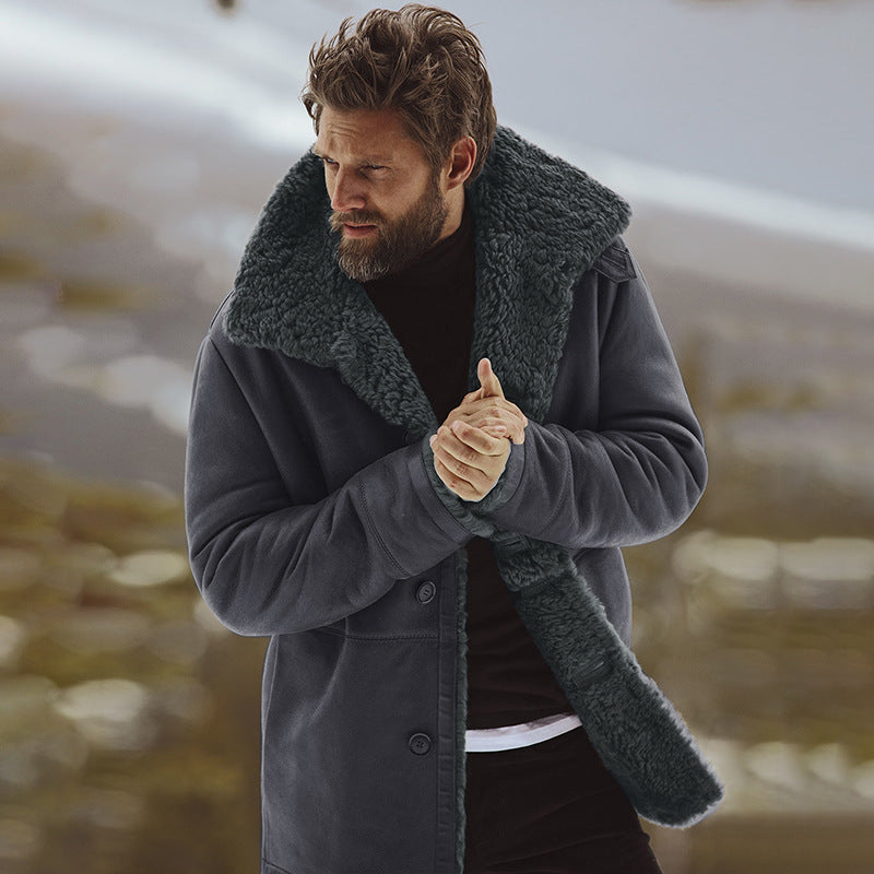 Alexis | Men’s Shearling Overcoat
