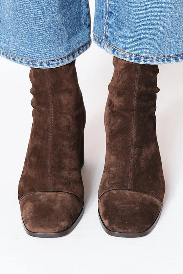 Clara | Suede Ankle Boots