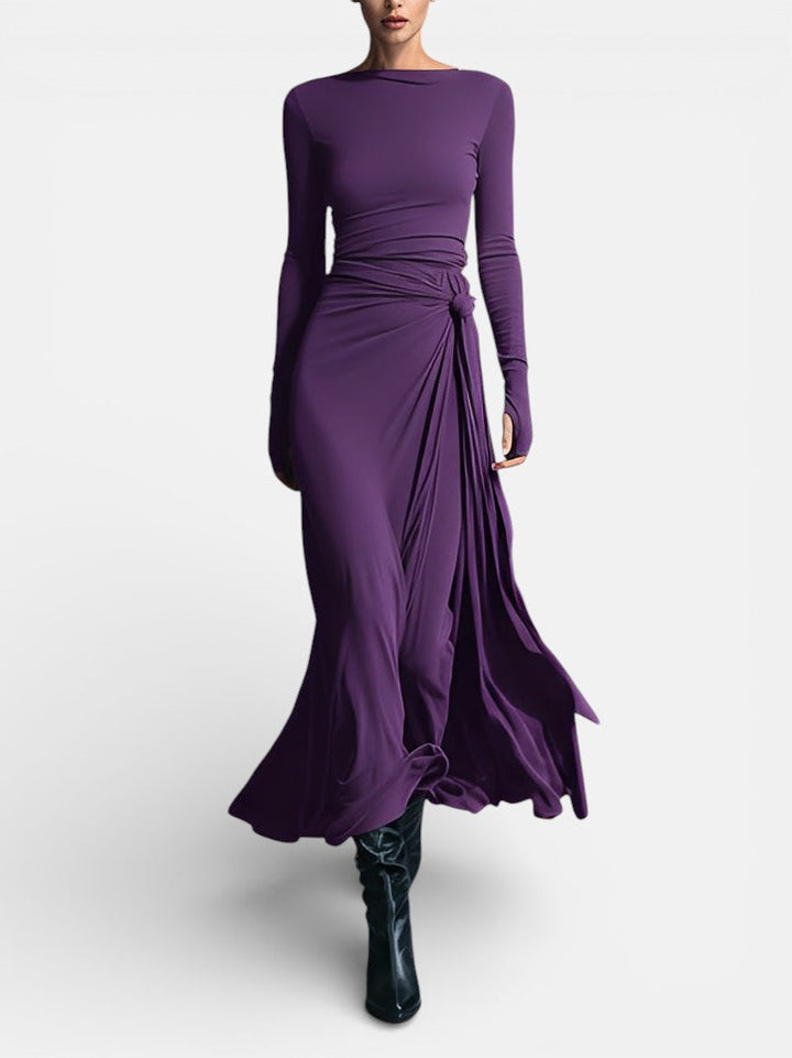Natalia | Maxi Dress with Side Knot