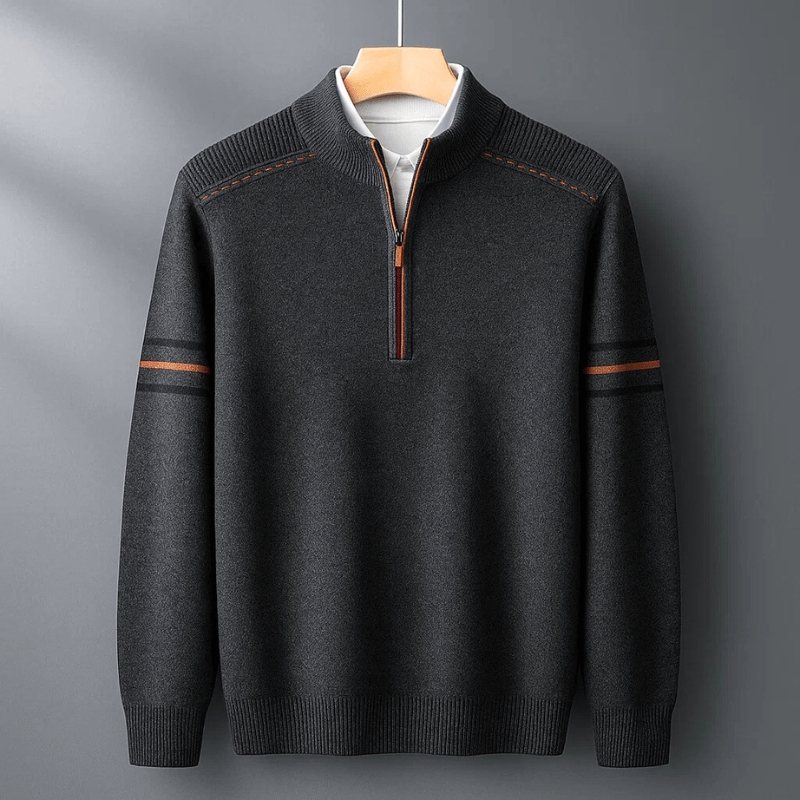 Olivier | Men’s Half Zip Sweater
