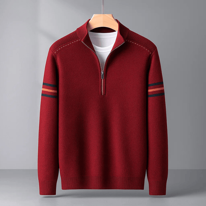 Olivier | Men’s Half Zip Sweater