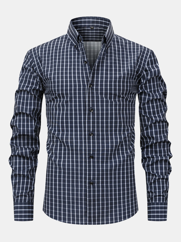 Dennis - Long Sleeved Shirt With Checkered Pattern