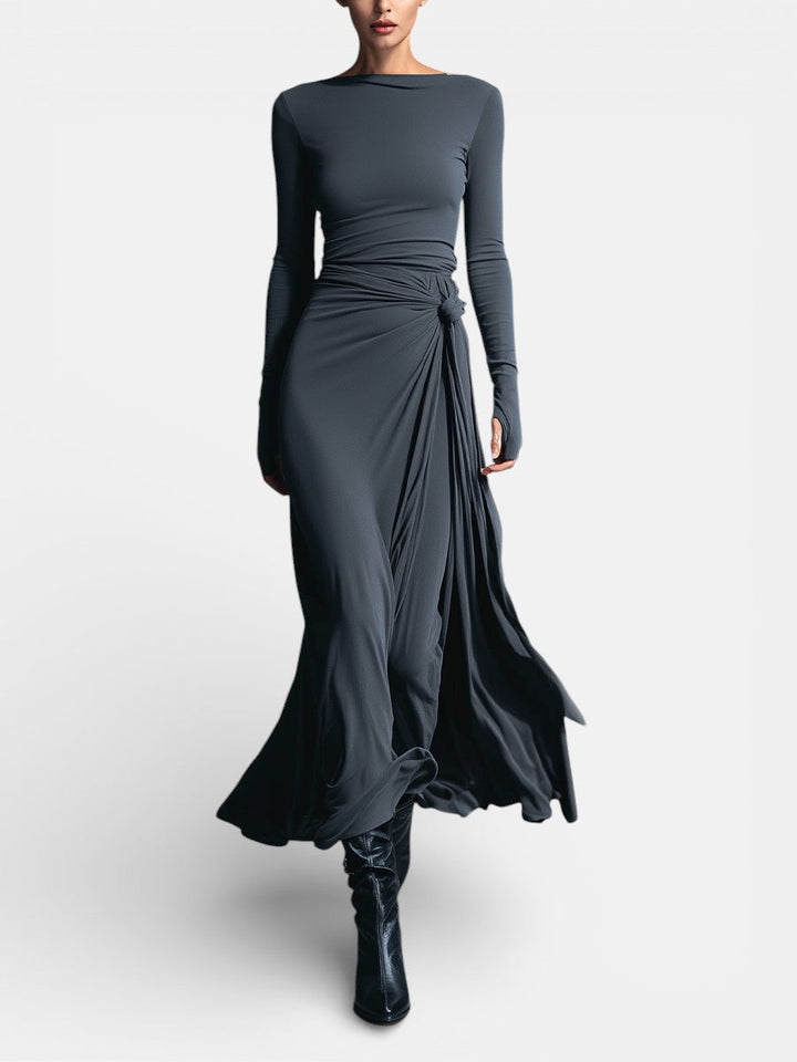 Natalia | Maxi Dress with Side Knot