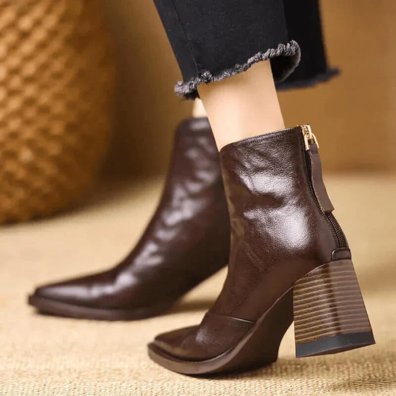 Isabelle | Elegance Heel Ankle Boots