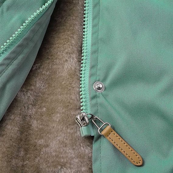 Vivia | Elegant Sherpa-Lined Parka