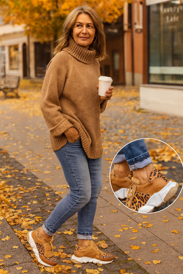 Naya | Leopard Comfort Sneakers