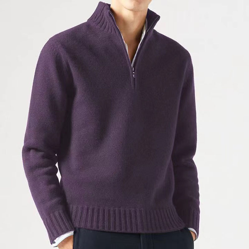 Miles | Luxe Half-Zip Sweater