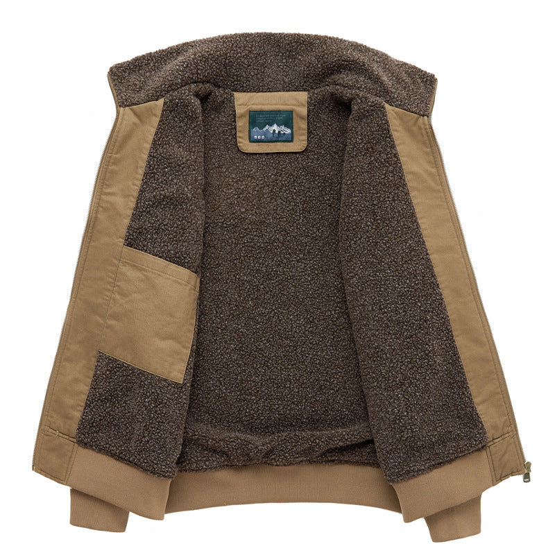 Lucas | Winter Fleece Bomber Jacket