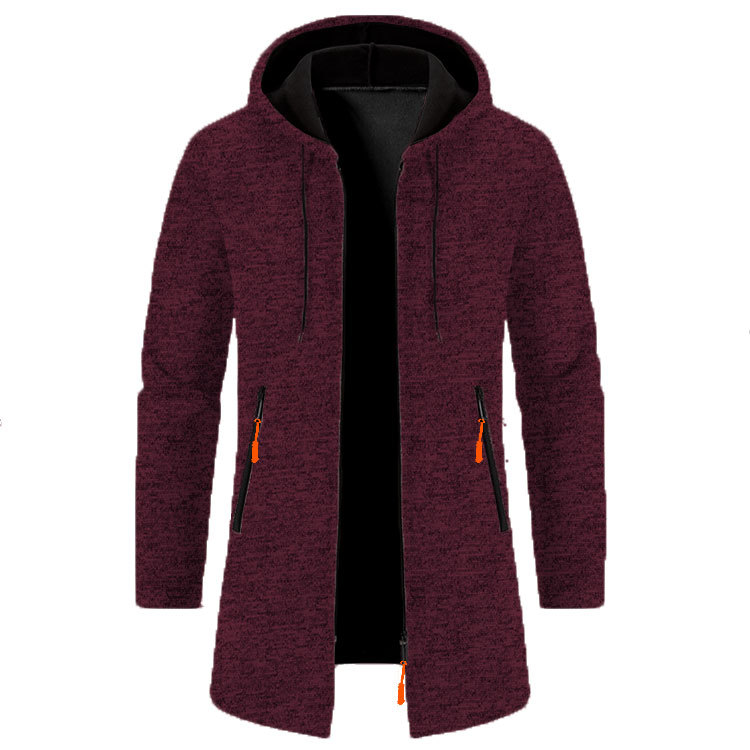 Josh | Men’s Long Hooded Jacket
