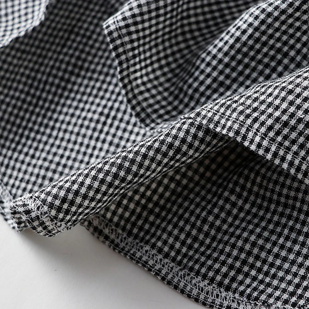 Rosalie | Checked Maxi Dress