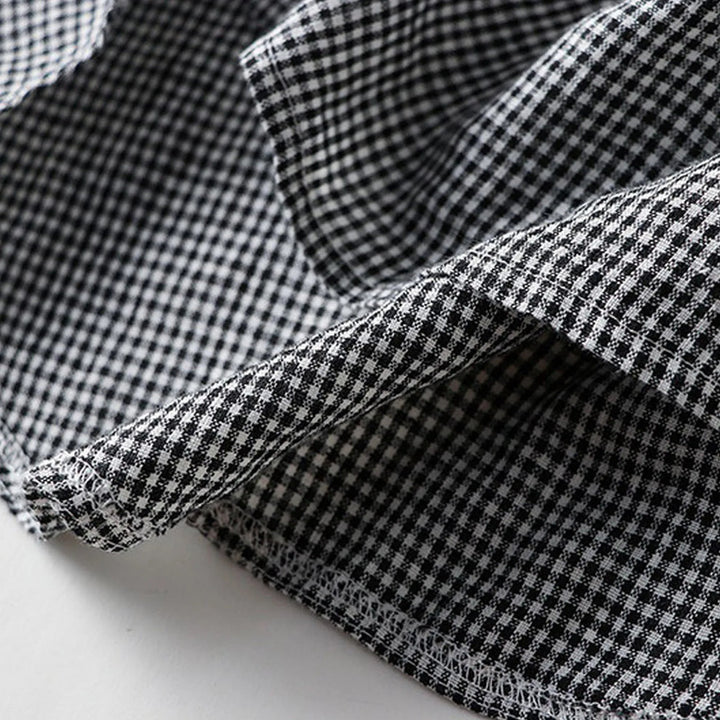 Rosalie | Checked Maxi Dress