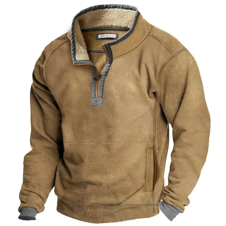 Jacob | Warm Quarter Zip Sweater