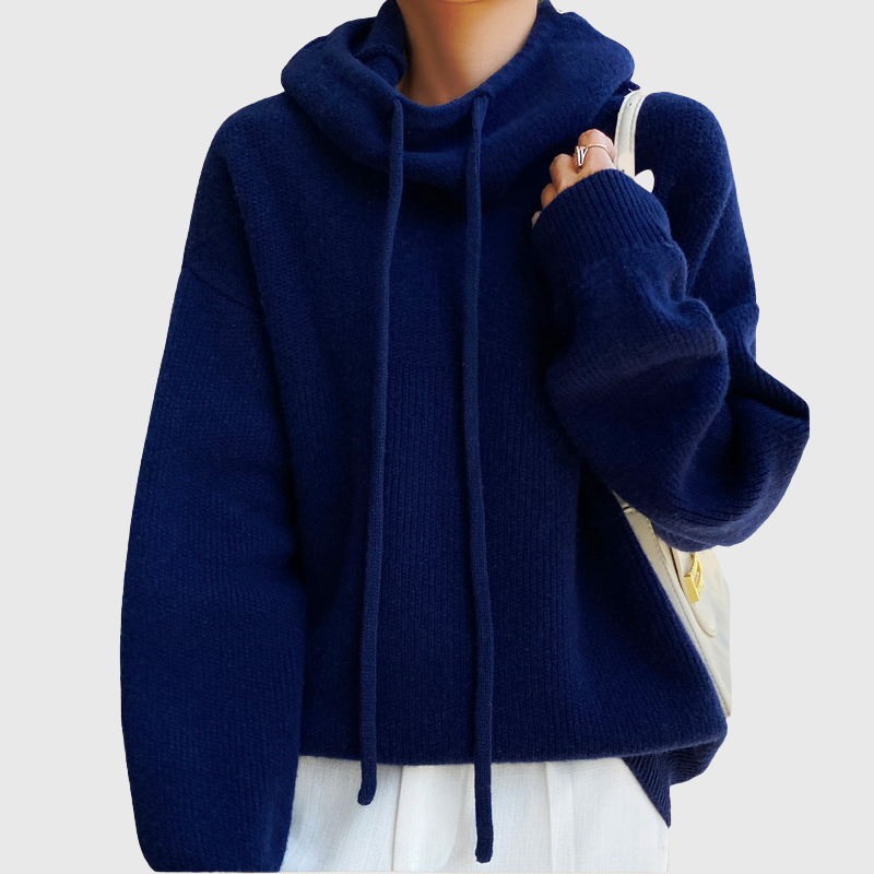 Thea | Turtleneck Hoodie