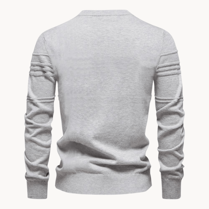 Asher | Men’s Textured Knit Sweater