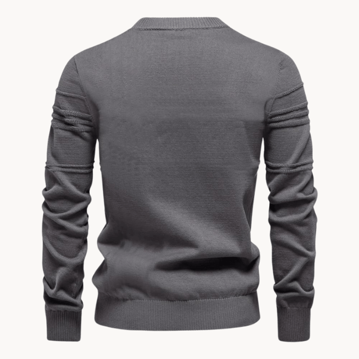 Asher | Men’s Textured Knit Sweater