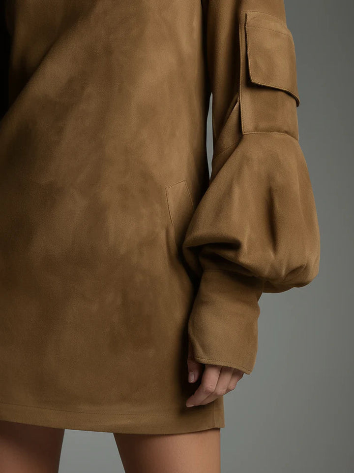 Briony | Turtleneck Mini Dress