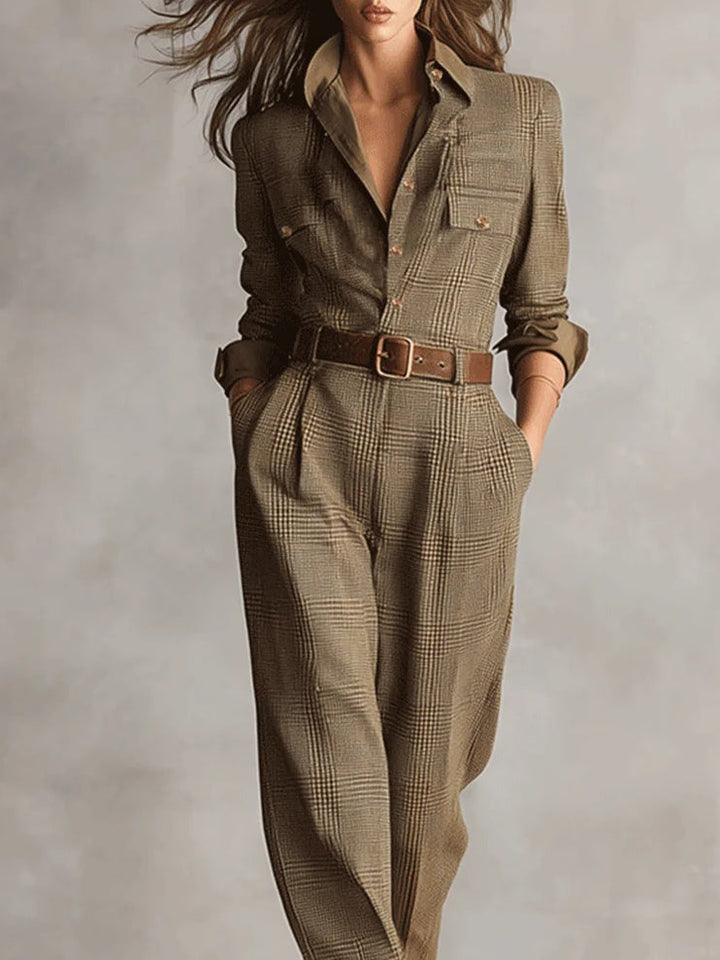 Evelaine | Elegant Tailored Jumpsuit